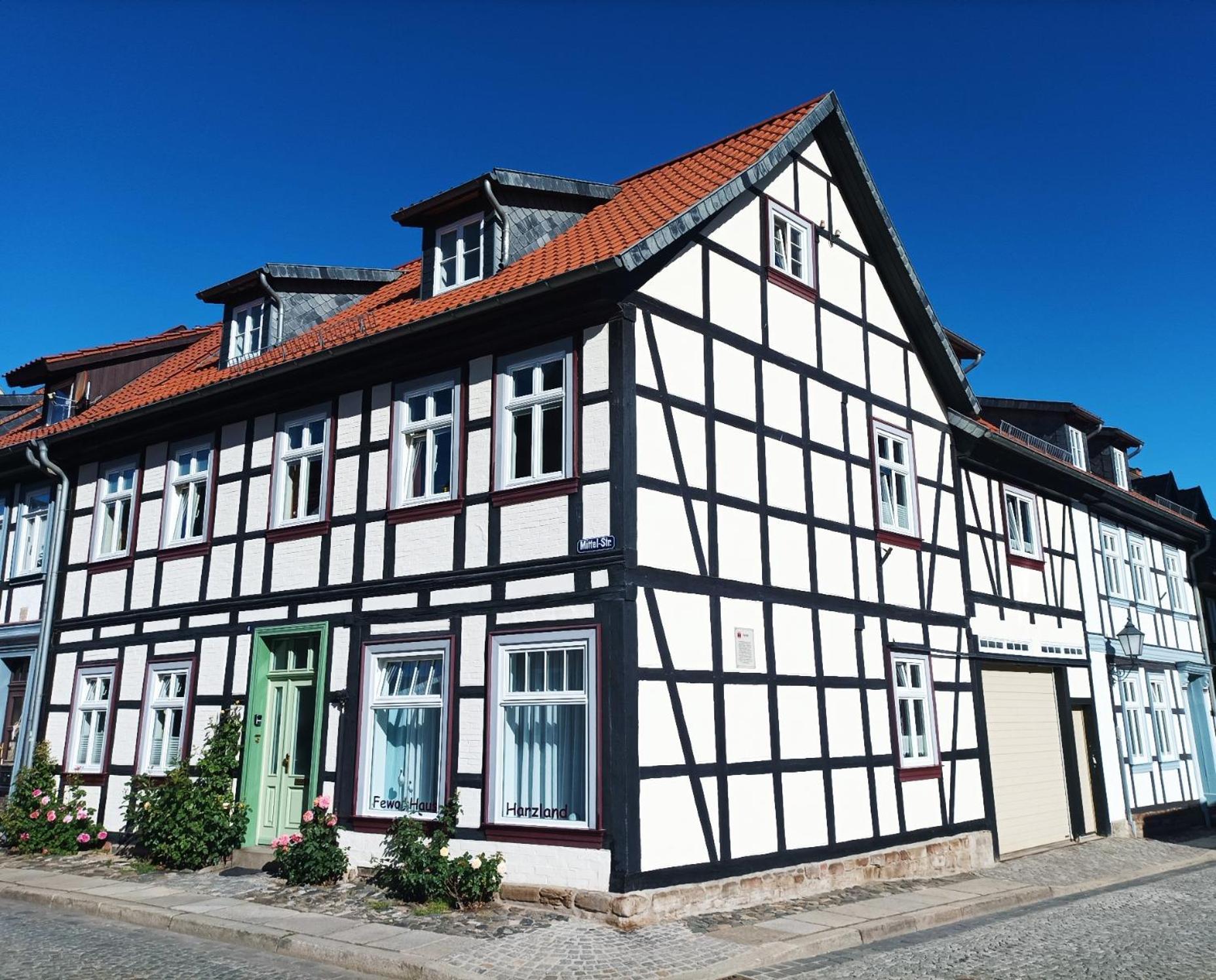 韦尼格罗德Haus Harzland公寓 外观 照片